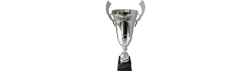X LARGE TALL SILVER METAL HANDLED TROPHY CUP AVAILABLE IN 3 SIZES X LARGE TALL SILVER METAL HANDLED TROPHY CUP AVAILABLE IN 3 SIZES